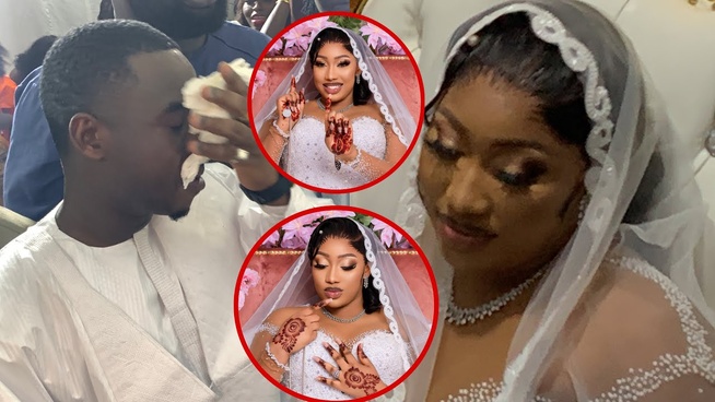 Mariage Sidy Diop: La première apparition de sa femme Ndeye Diarra qui verse de chaudes larmes devant Mariage Sidy Diop: La première apparition de sa femme Ndeye Diarra qui verse de chaudes larmes devant