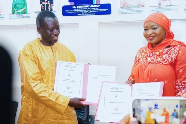 Kaolack : Une convention de 500 millions FCfa signée, pour propulser l’entrepreneuriat féminin local Kaolack : Une convention de 500 millions FCfa signée, pour propulser l’entrepreneuriat féminin local