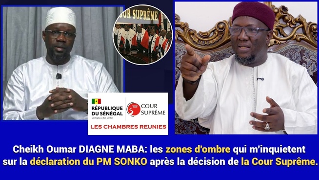 Cheikh Oumar Diagne sur la déclaration de Sonko après la décision de la Cour Suprême : « Ces zones d'ombre qui m'inquiètent… » Cheikh Oumar Diagne sur la déclaration de Sonko après la décision de la Cour Suprême : « Ces zones d'ombre qui m'inquiètent… »