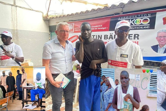 Kaolack : Pape Natango Mbaye, un héros du mérite, décroche son Bac avec ses pieds… et la mention bien
