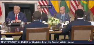 En images et synthèse : Les grands moments de la rencontre entre Diomaye Faye et Donald Trump à la Maison-Blanche