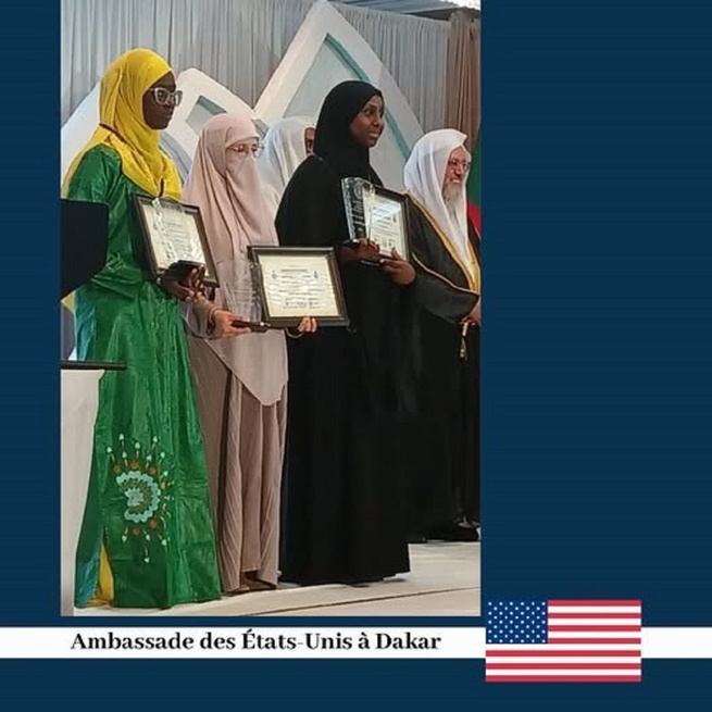 Concours international de Coran : Ndèye Seynabou Ngom de Touba hisse haut les couleurs du Sénégal aux États-Unis Concours international de Coran : Ndèye Seynabou Ngom de Touba hisse haut les couleurs du Sénégal aux États-Unis
