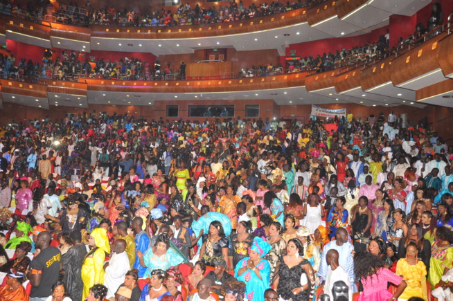 Grande nuit des "laobés": Pape Diouf honoré, le grand théâtre affiche son plein.