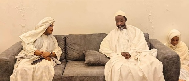 FONGIP : Ndèye Fatou Guédel Mbodj reçue par Serigne Mourtalla Saliou, à la veille de l’inauguration du Centre d’affaires FONGIP : Ndèye Fatou Guédel Mbodj reçue par Serigne Mourtalla Saliou, à la veille de l’inauguration du Centre d’affaires