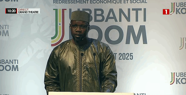 Ousmane Sonko présente officiellement son Plan de Redressement Économique et Social