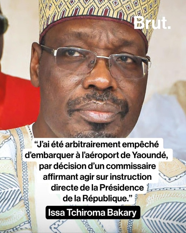 Cameroun : En route vers le Sénégal, l’opposant, Issa Tchiroma interdit de quitter le territoire