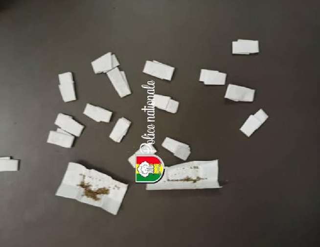 Détention de drogue à Ziguinchor : un homme arrêté avec 18 doses de Kush Détention de drogue à Ziguinchor : un homme arrêté avec 18 doses de Kush