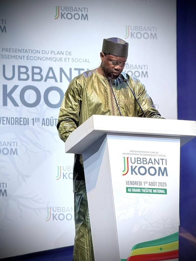Plan de redressement économique : Ousmane Sonko trace la voie d’un Sénégal nouveau