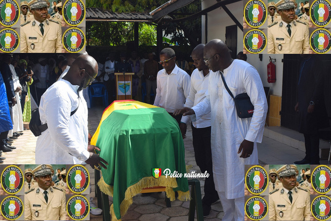 Hommage national au Commissaire Antoine Mendy, ancien chef de la Sûreté, une vie dédiée à la sécurité publique saluée à Dakar Hommage national au Commissaire Antoine Mendy, ancien chef de la Sûreté, une vie dédiée à la sécurité publique saluée à Dakar