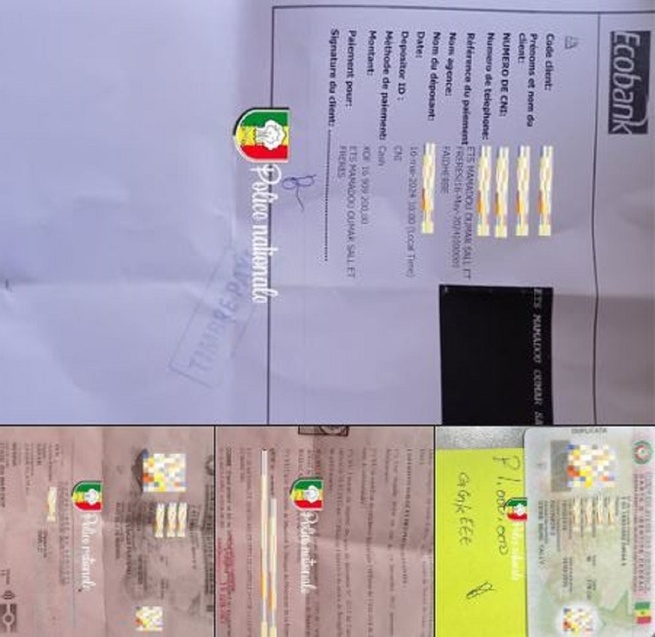 Faux papiers à Dakar : Trois affaires graves révélées par la Sûreté urbaine, qui démantèle un vaste réseau Faux papiers à Dakar : Trois affaires graves révélées par la Sûreté urbaine, qui démantèle un vaste réseau