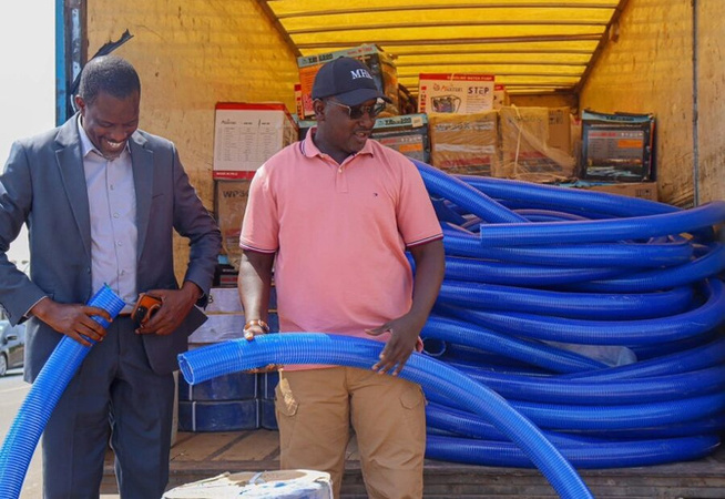 Inondations : Avec 500 motopompes dans les zones sinistrées, Touba et Kaolack renforcées par un appui logistique majeur Inondations : Avec 500 motopompes dans les zones sinistrées, Touba et Kaolack renforcées par un appui logistique majeur