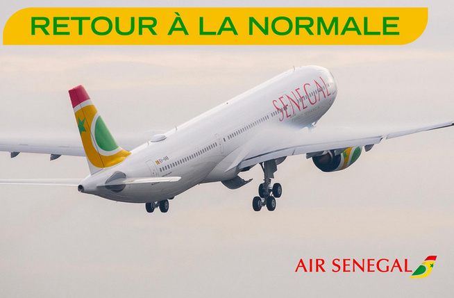 Retour à la normale sur ses lignes : Air Sénégal relance progressivement ses vols vers Paris, Bamako, Ouagadougou et Abidjan Retour à la normale sur ses lignes : Air Sénégal relance progressivement ses vols vers Paris, Bamako, Ouagadougou et Abidjan