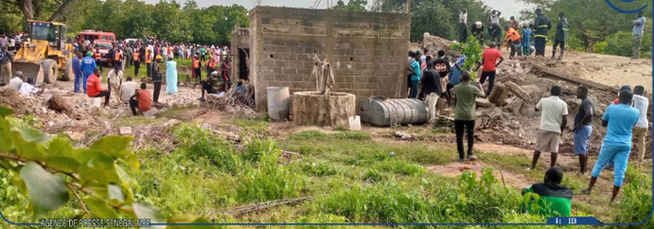 Effondrement d'un bâtiment à Sédhiou: Deux personnes introuvables Effondrement d'un bâtiment à Sédhiou: Deux personnes introuvables
