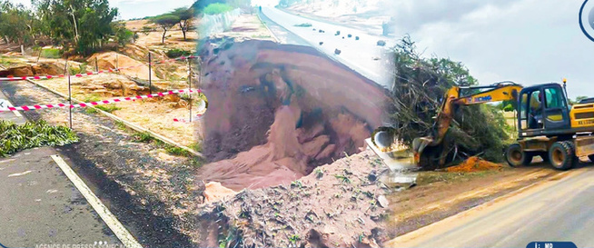 Effondrement d’une chaussée sur l’axe Lompoul-Léona : AGEROUTE assure avoir pris des mesures “immédiates” Effondrement d’une chaussée sur l’axe Lompoul-Léona : AGEROUTE assure avoir pris des mesures “immédiates”