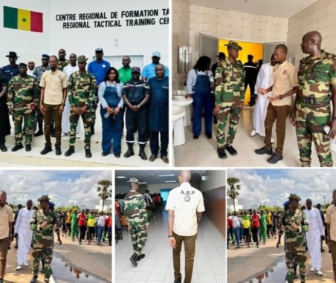 Visite au centre d’entraînement tactique de l’armée de terre : Le DG de l’ASP , Seydina Oumar Touré met en avant la coopération « armée-nation » Visite au centre d’entraînement tactique de l’armée de terre : Le DG de l’ASP , Seydina Oumar Touré met en avant la coopération « armée-nation »