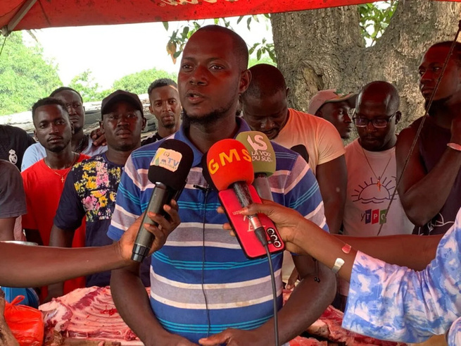 Ziguinchor : les vendeurs de porcs réclament la libération de leur président Ziguinchor : les vendeurs de porcs réclament la libération de leur président