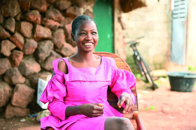 Handicapée visuelle : Amélie Boubane, dame courage Handicapée visuelle : Amélie Boubane, dame courage