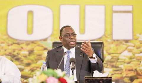 Macky Sall : "Il faut dissocier le référendum de ma personne, je vais passer et quelqu'un d'autre viendra" Macky Sall : "Il faut dissocier le référendum de ma personne, je vais passer et quelqu'un d'autre viendra"