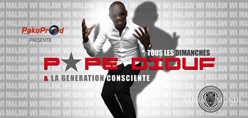 Pape Diouf de retour de Dubai vous donne rendez-vous ce samedi au Bloowy et dimanche au Baramundi. Spécial "Maalaw, Bada Doutt, Sigga et Yolélé" Pape Diouf de retour de Dubai vous donne rendez-vous ce samedi au Bloowy et dimanche au Baramundi. Spécial "Maalaw, Bada Doutt, Sigga et Yolélé"