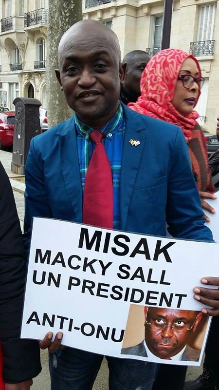 Macky anti ONU: .Abdoulaye Mamadou GUISSE au siège de l’ONU, à Paris pour la libération de Karim WADE. Macky anti ONU: .Abdoulaye Mamadou GUISSE au siège de l’ONU, à Paris pour la libération de Karim WADE.