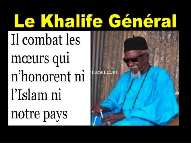 Le Khalif général des Mourides aux Apéristes «Nous ne voulons pas de l’homosexualité dans ce pays..» Le Khalif général des Mourides aux Apéristes «Nous ne voulons pas de l’homosexualité dans ce pays..»