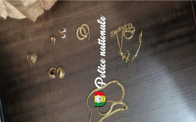 Grand-Dakar : Un complice de vol déféré après la saisie de bijoux en or d’une valeur de plus de 2 millions Grand-Dakar : Un complice de vol déféré après la saisie de bijoux en or d’une valeur de plus de 2 millions