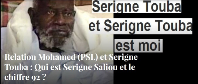 Relation Mohamed (PSL) et Serigne Touba : Qui est Serigne Saliou et le chiffre 92 ? Relation Mohamed (PSL) et Serigne Touba : Qui est Serigne Saliou et le chiffre 92 ?