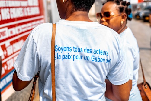Journée Internationale de la Paix - Appel à la paix et à la cohésion sociale en cette période électorale au Gabon