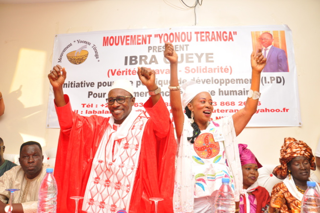 Ibra gueye President du mouvement " YOONOU TERANGA" mobilise Pikine pour un OUI massive le 20 mars. Ibra gueye President du mouvement " YOONOU TERANGA" mobilise Pikine pour un OUI massive le 20 mars.