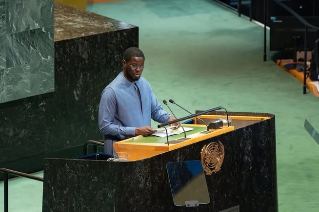 ONU : Bassirou Diomaye Faye plaide pour une transition climatique “juste et équitable”