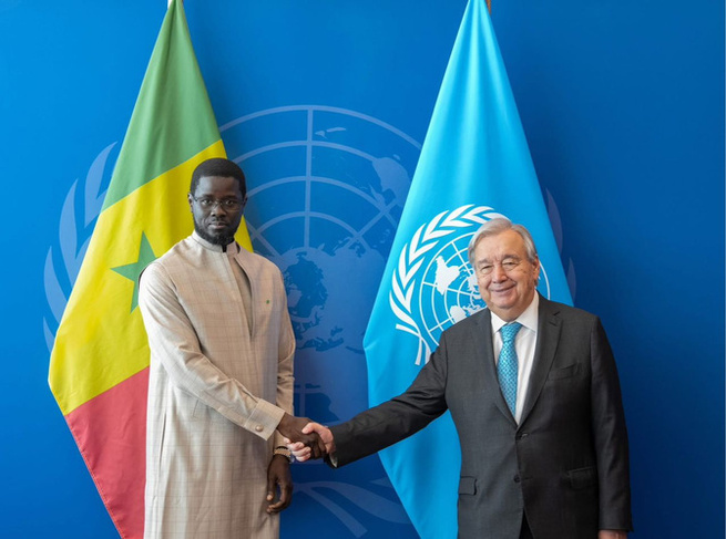 Assemblée générale de l’ONU : Antonio Guterres salue le rôle du Sénégal sur la scène internationale Assemblée générale de l’ONU : Antonio Guterres salue le rôle du Sénégal sur la scène internationale