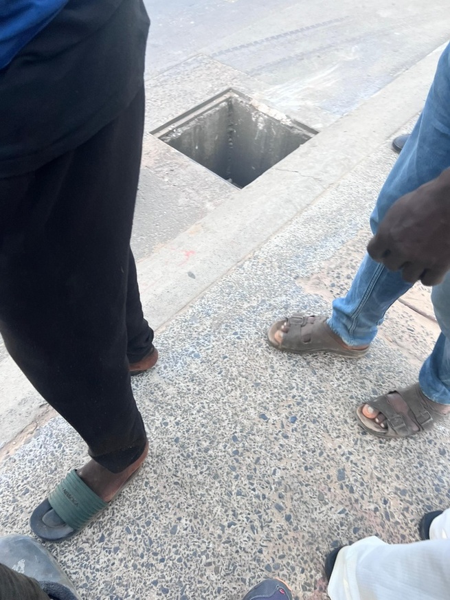 Accident mortel sur la route nationale, en face du siège de la Lonase Accident mortel sur la route nationale, en face du siège de la Lonase