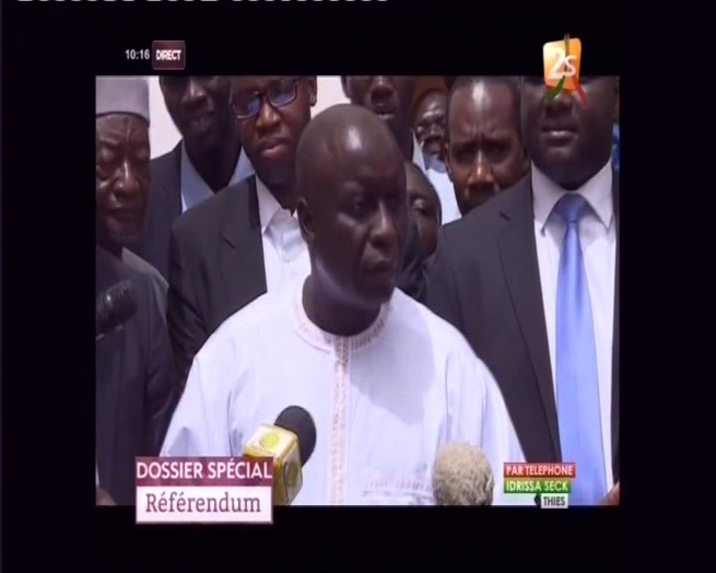 Idrissa Seck : "Macky Sall ne mérite même pas qu’on réponde à son appel" Idrissa Seck : "Macky Sall ne mérite même pas qu’on réponde à son appel"