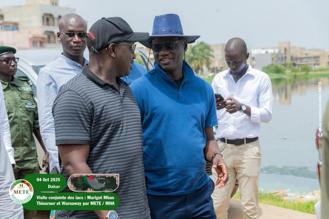 Mesures urgentes pour protéger les points d’eau de Dakar: le gouvernement suspend les chantiers autour des lacs Thiourour et Warouway Mesures urgentes pour protéger les points d’eau de Dakar: le gouvernement suspend les chantiers autour des lacs Thiourour et Warouway