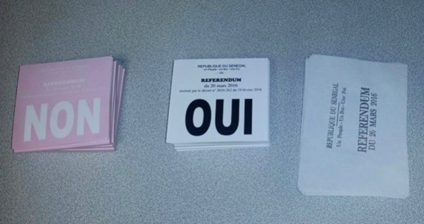 Référendum : Voici les résultats provisoires …. Référendum : Voici les résultats provisoires ….