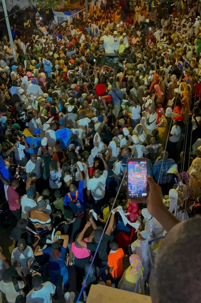 Pour son retour à Saint-Louis après sa libération : Mansour Faye accueilli en triomphe par ses militants et sympathisants Pour son retour à Saint-Louis après sa libération : Mansour Faye accueilli en triomphe par ses militants et sympathisants