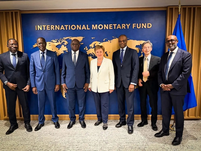 Cheikh Diba et Kristalina Georgieva actent les prochaines étapes du nouveau partenariat entre le Sénégal et le FMI Cheikh Diba et Kristalina Georgieva actent les prochaines étapes du nouveau partenariat entre le Sénégal et le FMI