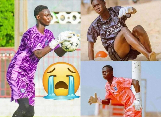 Drame à Yeumbeul : le jeune gardien de but Cheikh Touré enlevé puis tué Drame à Yeumbeul : le jeune gardien de but Cheikh Touré enlevé puis tué