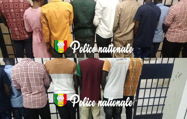 Joli coup de filet à Zac Mbao : La Police interpelle 13 individus pour escroquerie liée au système QNET Joli coup de filet à Zac Mbao : La Police interpelle 13 individus pour escroquerie liée au système QNET