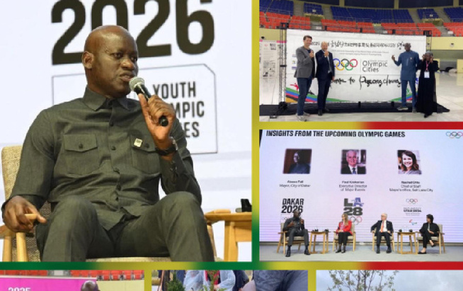 JOJ Dakar 2026 : Abass Fall, le maire de Dakar, défend la vision de Dakar à Séoul et PyeongChang