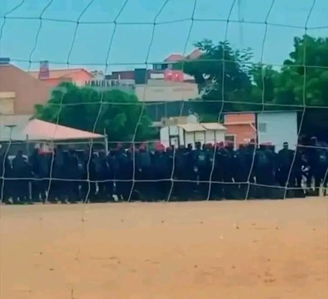 Terrain Sacré cœur 3: Un important dispositif sécuritaire déployé sur les lieux Terrain Sacré cœur 3: Un important dispositif sécuritaire déployé sur les lieux