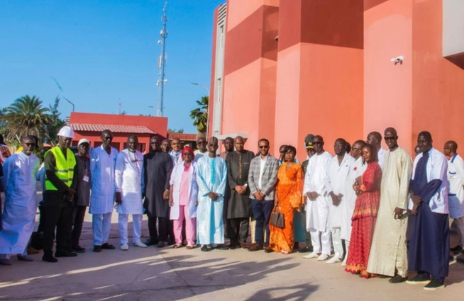 Pikine : le Ministre Ibrahima Sy évalue le nouveau Pôle Mère-Enfant de l’Hôpital national Pikine : le Ministre Ibrahima Sy évalue le nouveau Pôle Mère-Enfant de l’Hôpital national