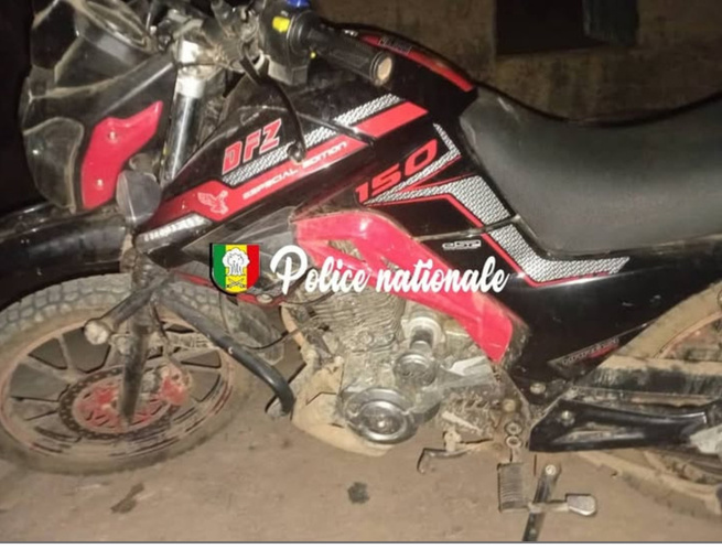 Moto volée puis accidentée : La Police met la main sur un des auteurs