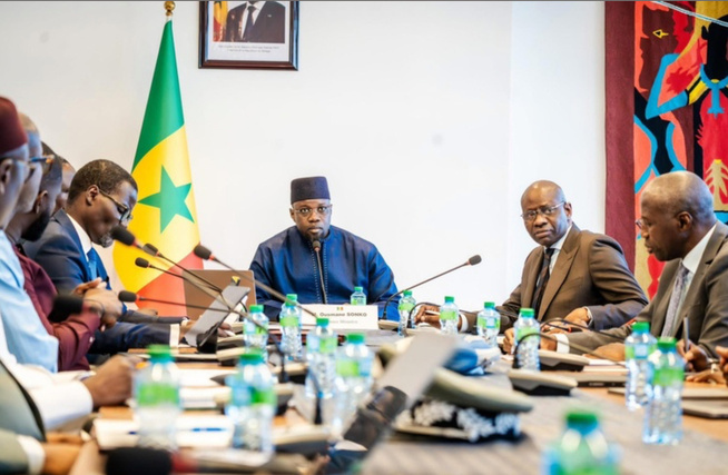 Photos: Le Premier ministre Ousmane SONKO a présidé le Comité de mise en œuvre des mesures du Plan de redressement économique et social (PRES), ce jeudi Photos: Le Premier ministre Ousmane SONKO a présidé le Comité de mise en œuvre des mesures du Plan de redressement économique et social (PRES), ce jeudi