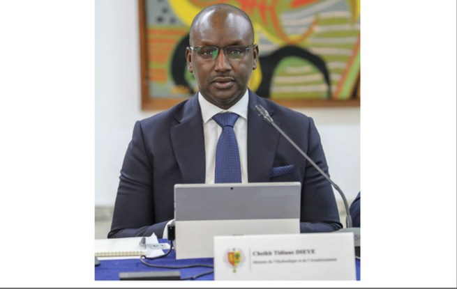 Hydraulique rurale : Cheikh Tidiane Dièye lance des travaux de deux projets structurants Hydraulique rurale : Cheikh Tidiane Dièye lance des travaux de deux projets structurants