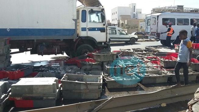 Encore un accident à hauteur de l'école Mariama Niasse (images) Encore un accident à hauteur de l'école Mariama Niasse (images)