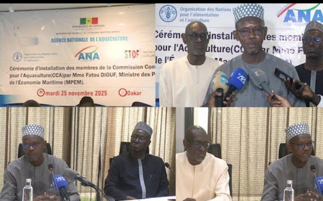 Aquaculture : Le ministère installe la nouvelle Commission consultative pour un mandat de trois ans Aquaculture : Le ministère installe la nouvelle Commission consultative pour un mandat de trois ans