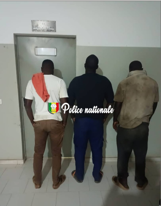 Keur Mbaye Fall : la police surprend trois voleurs de carburant en flagrant délit Keur Mbaye Fall : la police surprend trois voleurs de carburant en flagrant délit