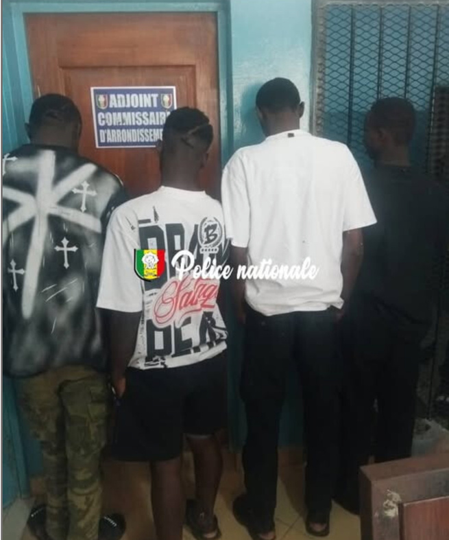 Grand-Yoff: 4 individus arrêtés pour association de malfaiteurs, tentative de meurtre, coups et blessures volontaires et usage de gaz Grand-Yoff: 4 individus arrêtés pour association de malfaiteurs, tentative de meurtre, coups et blessures volontaires et usage de gaz
