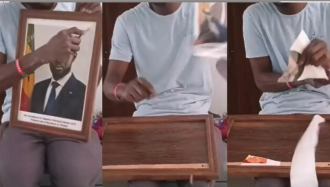 Après avoir publiquement déchiré la photo de Diomaye Faye: Le jeune patriote Bachir Syll, arrêté Après avoir publiquement déchiré la photo de Diomaye Faye: Le jeune patriote Bachir Syll, arrêté